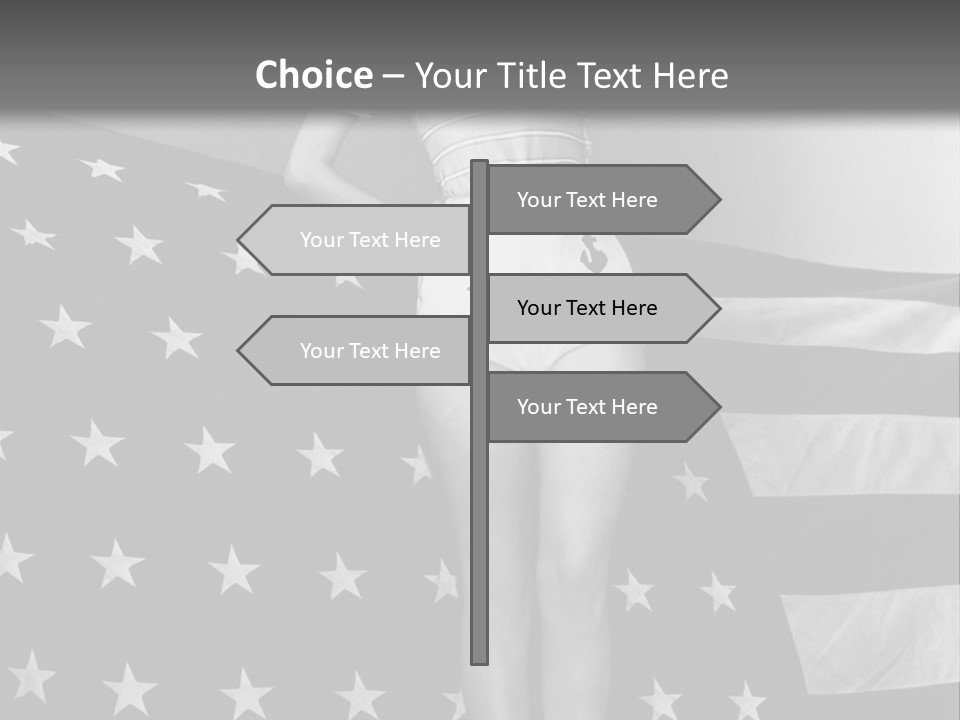 Female Usa Music PowerPoint Template