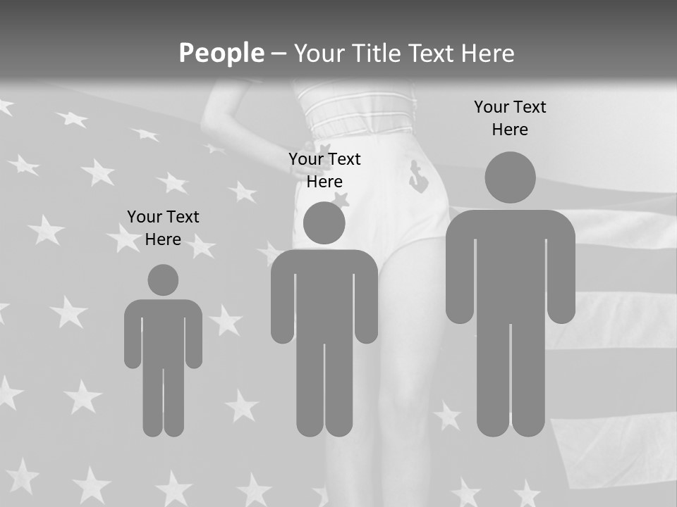 Female Usa Music PowerPoint Template