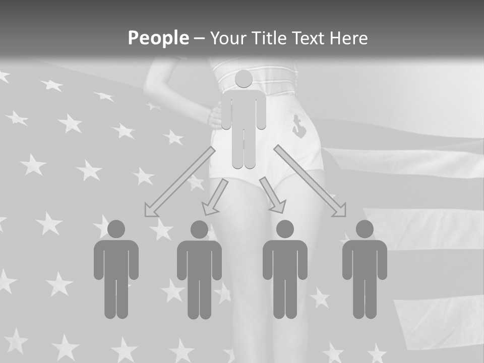 Female Usa Music PowerPoint Template