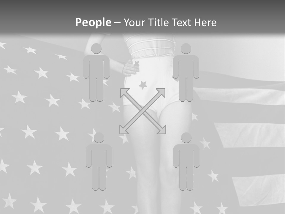 Female Usa Music PowerPoint Template