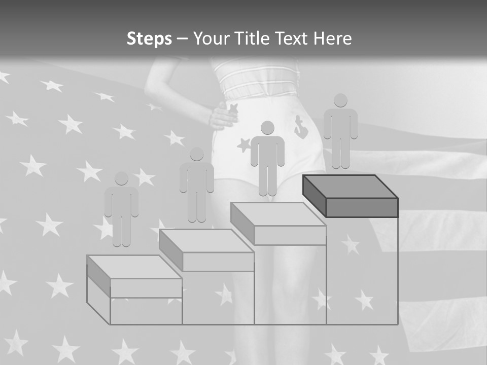 Female Usa Music PowerPoint Template