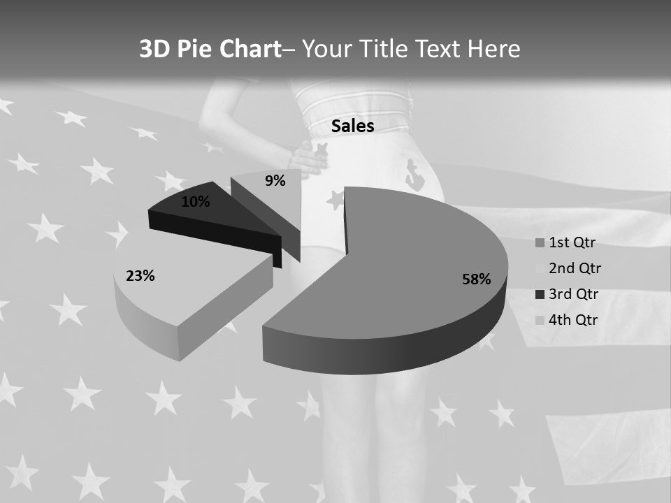Female Usa Music PowerPoint Template