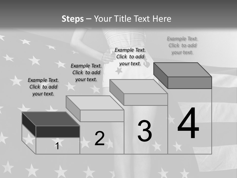 Female Usa Music PowerPoint Template