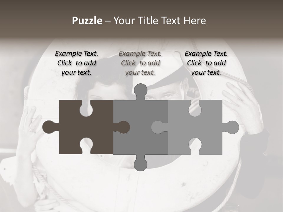 Equipment Headshot Holes PowerPoint Template