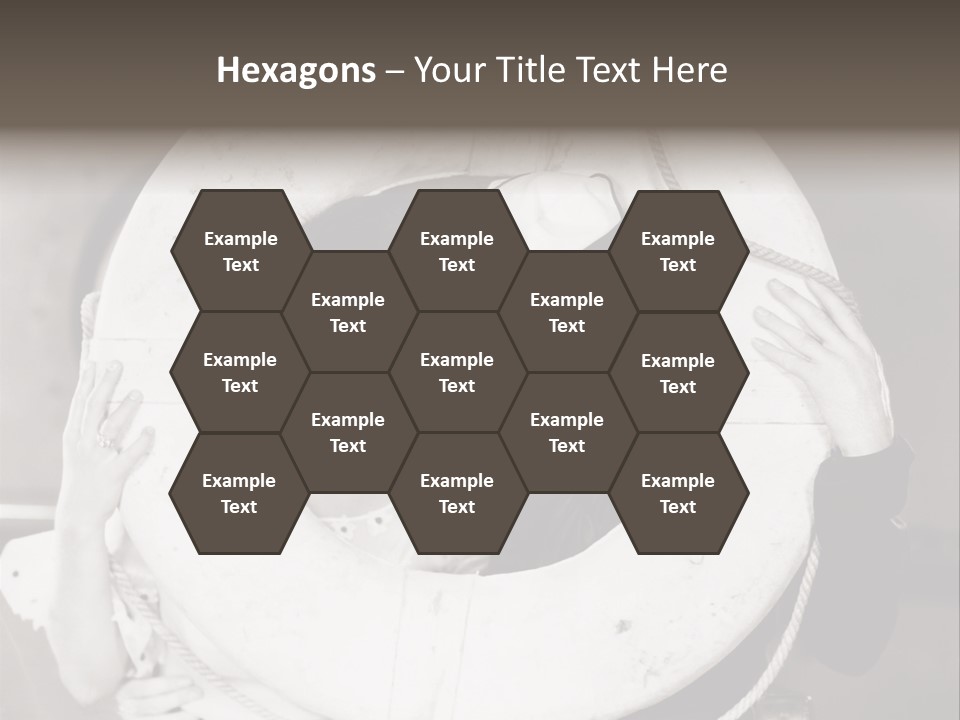 Equipment Headshot Holes PowerPoint Template