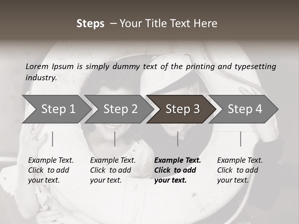 Equipment Headshot Holes PowerPoint Template