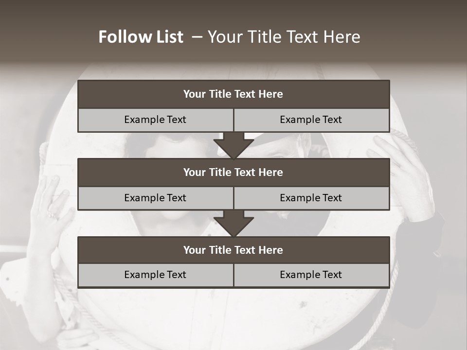 Equipment Headshot Holes PowerPoint Template
