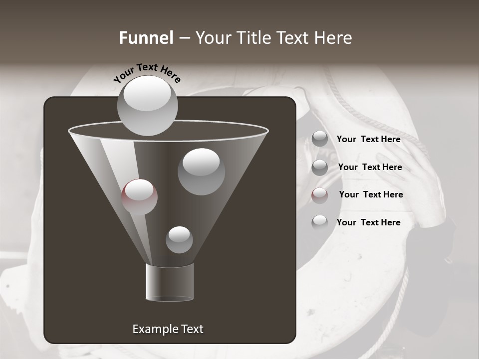 Equipment Headshot Holes PowerPoint Template