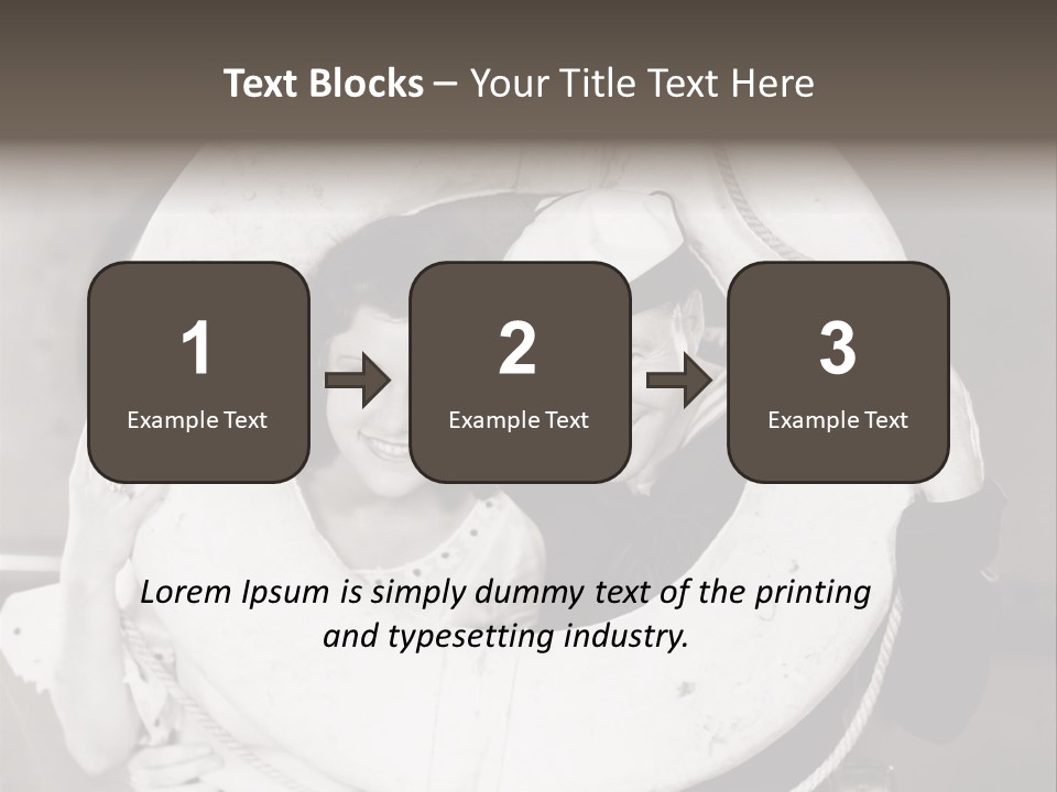 Equipment Headshot Holes PowerPoint Template