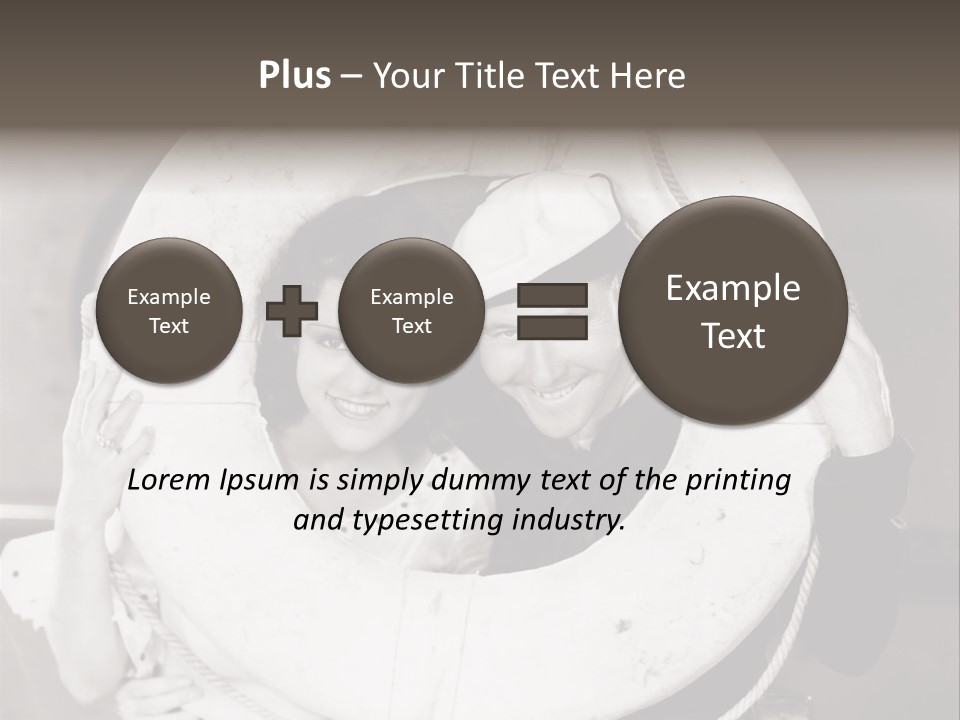 Equipment Headshot Holes PowerPoint Template