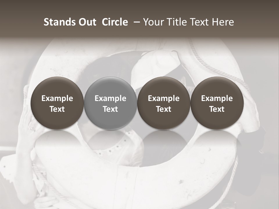 Equipment Headshot Holes PowerPoint Template