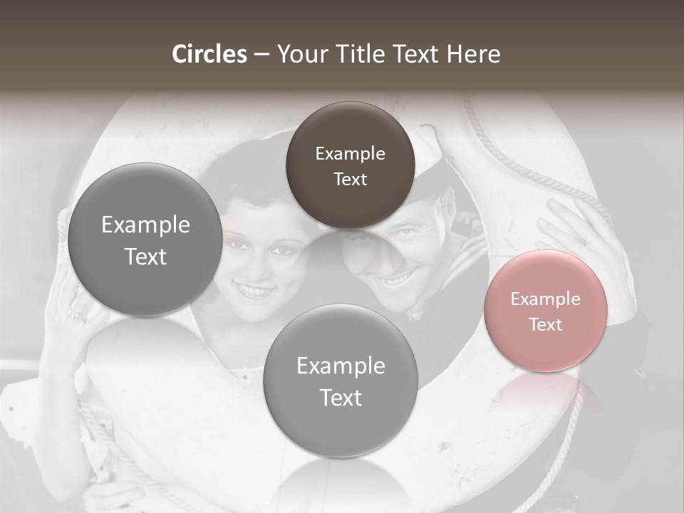 Equipment Headshot Holes PowerPoint Template