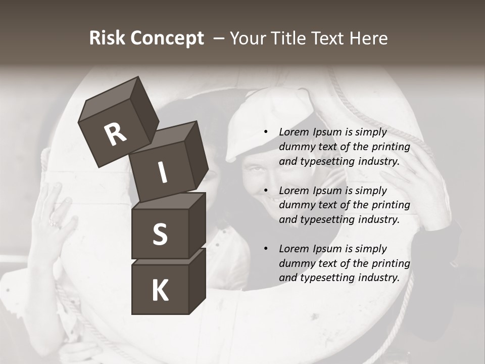 Equipment Headshot Holes PowerPoint Template