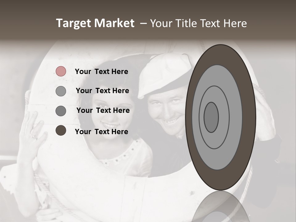 Equipment Headshot Holes PowerPoint Template