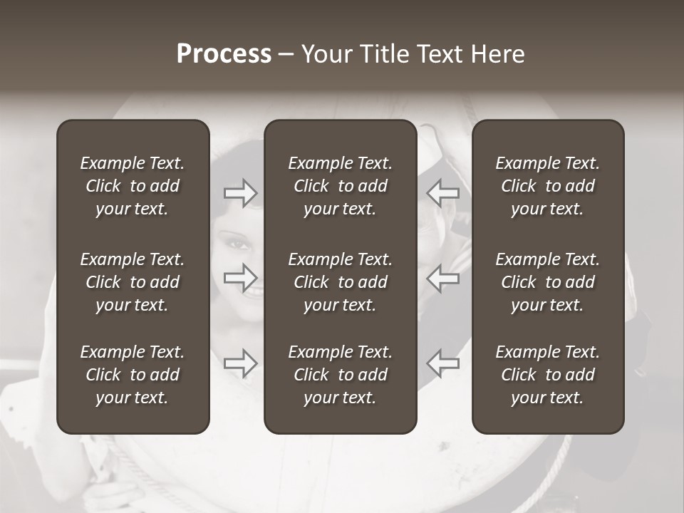 Equipment Headshot Holes PowerPoint Template