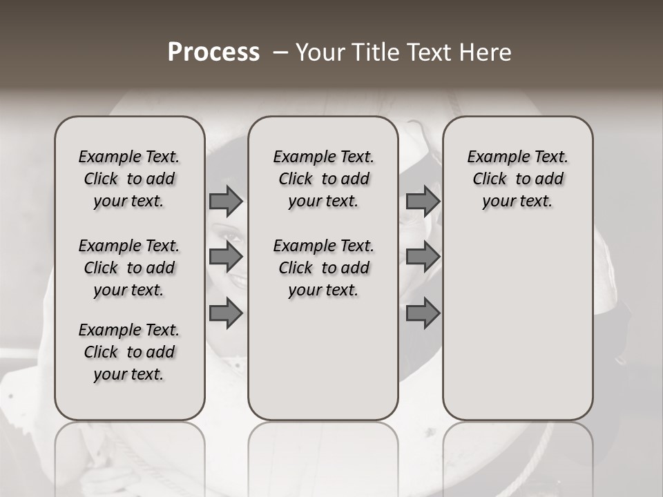 Equipment Headshot Holes PowerPoint Template