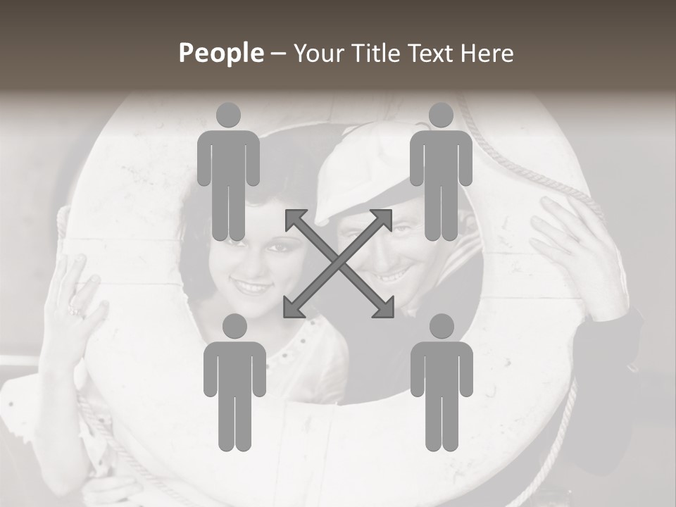 Equipment Headshot Holes PowerPoint Template