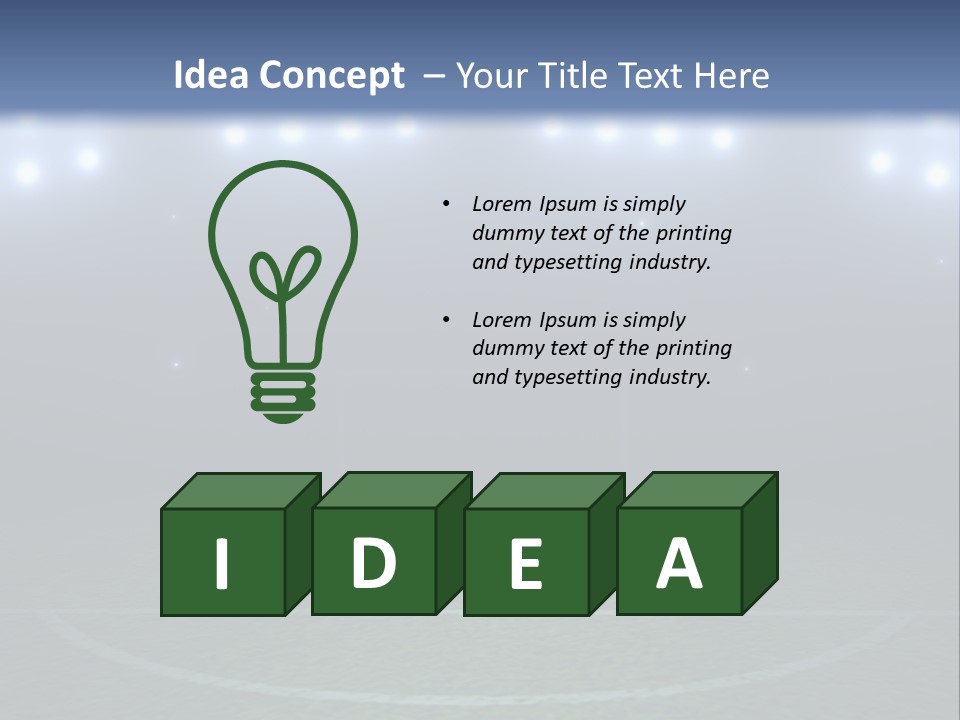 Concept Innovation Future PowerPoint Template