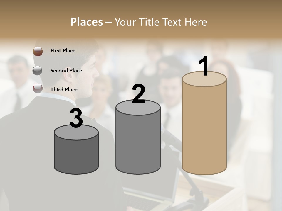 Corporate Executive People PowerPoint Template