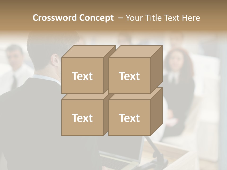 Corporate Executive People PowerPoint Template