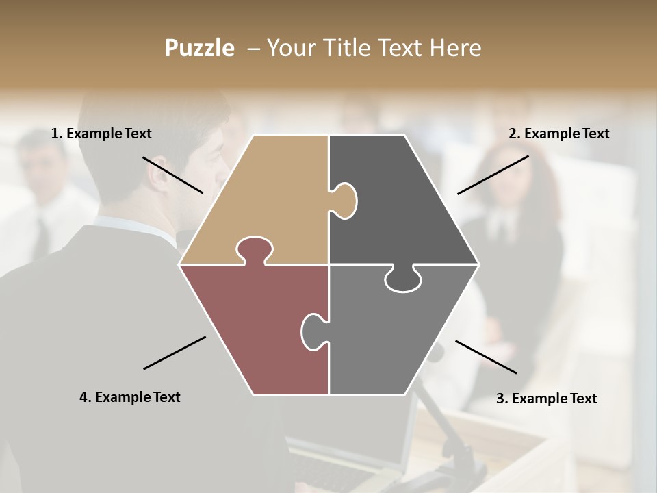 Corporate Executive People PowerPoint Template