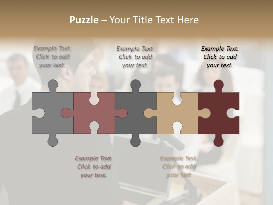 Corporate Executive People PowerPoint Template