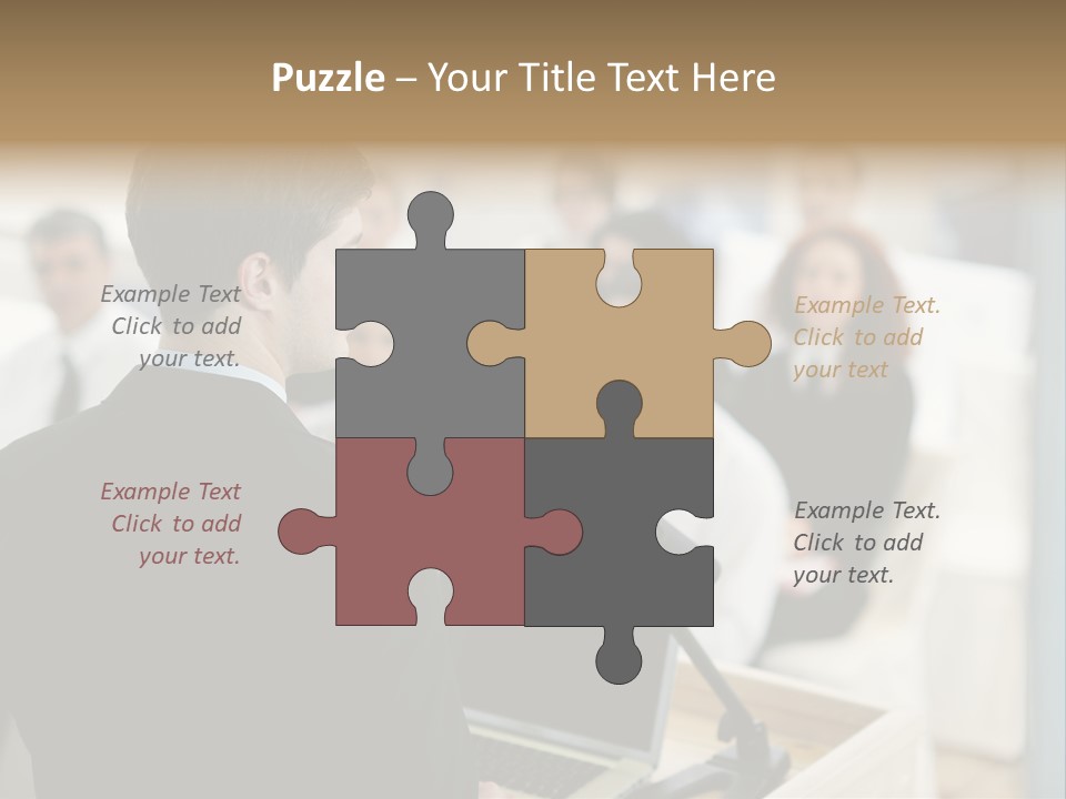 Corporate Executive People PowerPoint Template