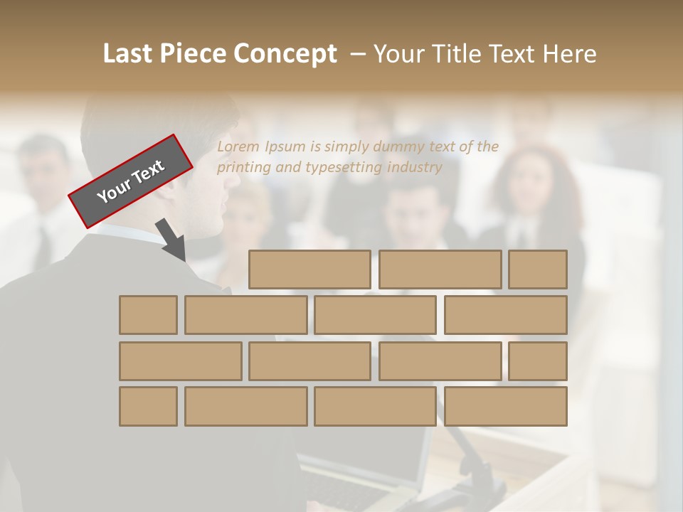 Corporate Executive People PowerPoint Template
