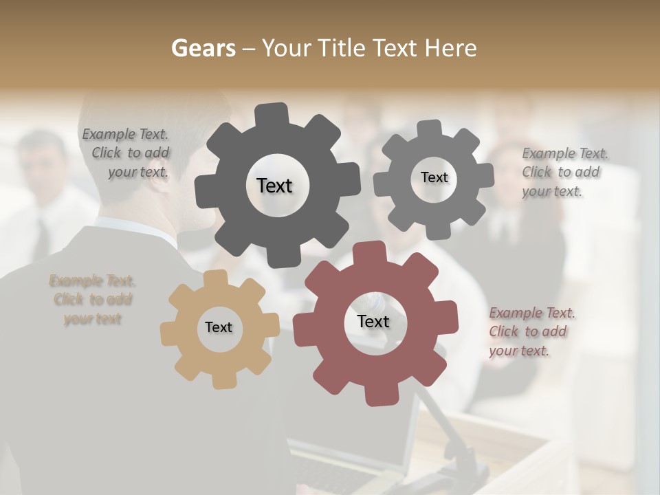 Corporate Executive People PowerPoint Template