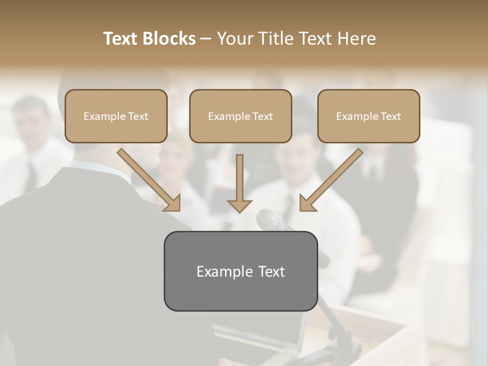 Corporate Executive People PowerPoint Template