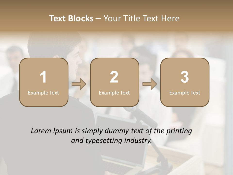Corporate Executive People PowerPoint Template
