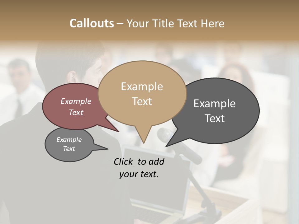 Corporate Executive People PowerPoint Template