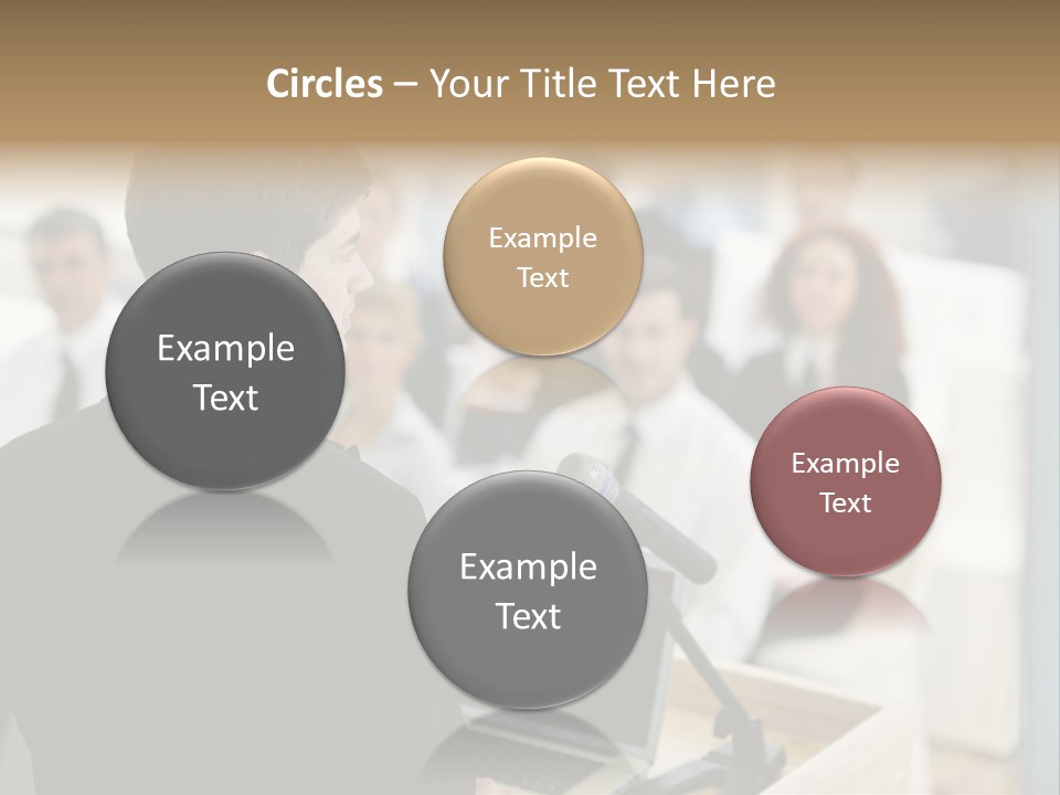 Corporate Executive People PowerPoint Template