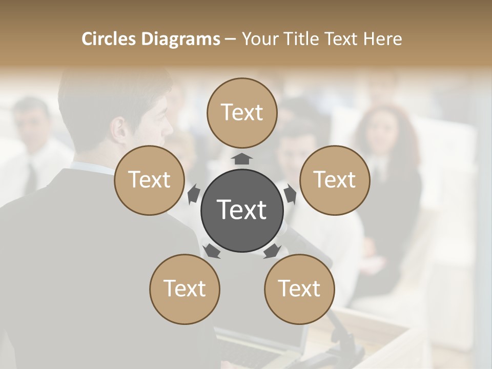 Corporate Executive People PowerPoint Template