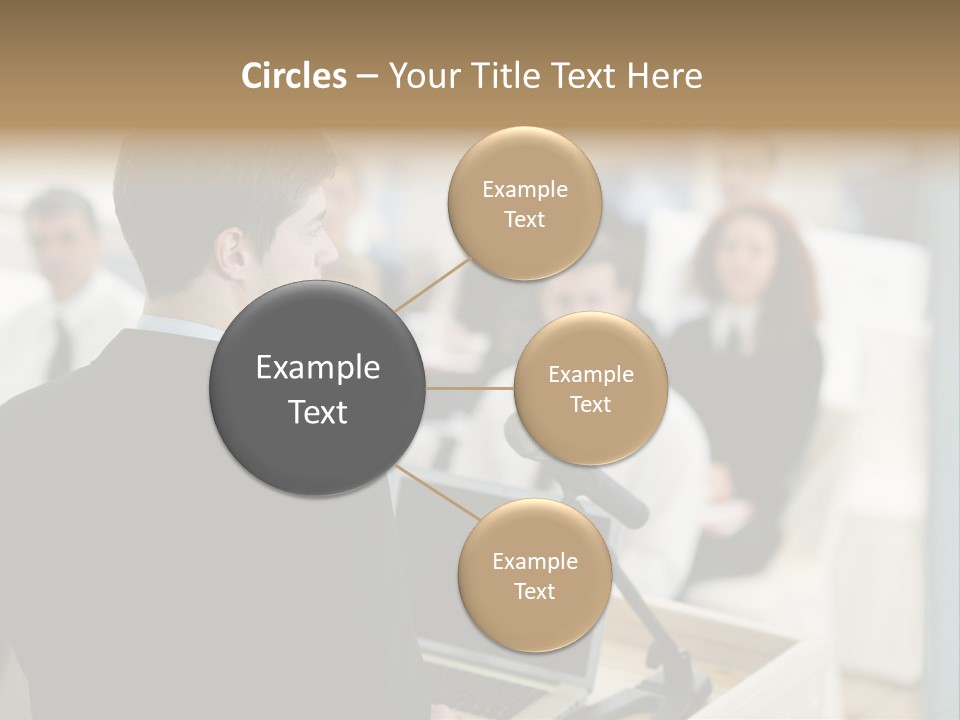 Corporate Executive People PowerPoint Template