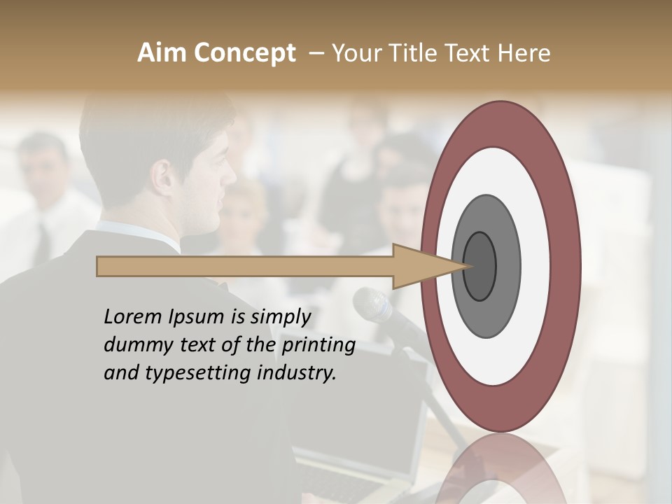 Corporate Executive People PowerPoint Template