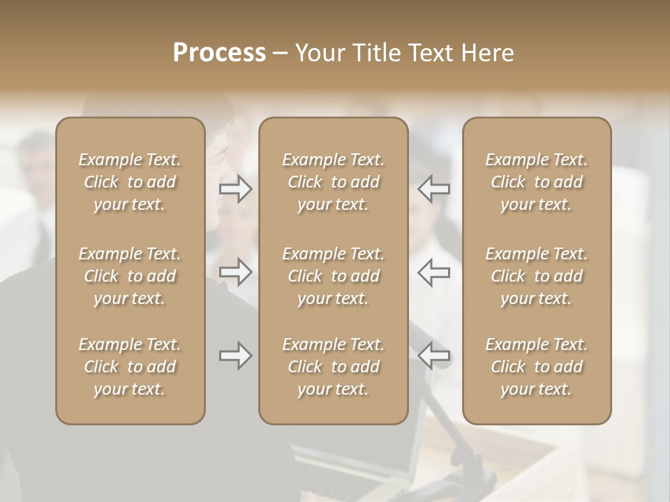 Corporate Executive People PowerPoint Template