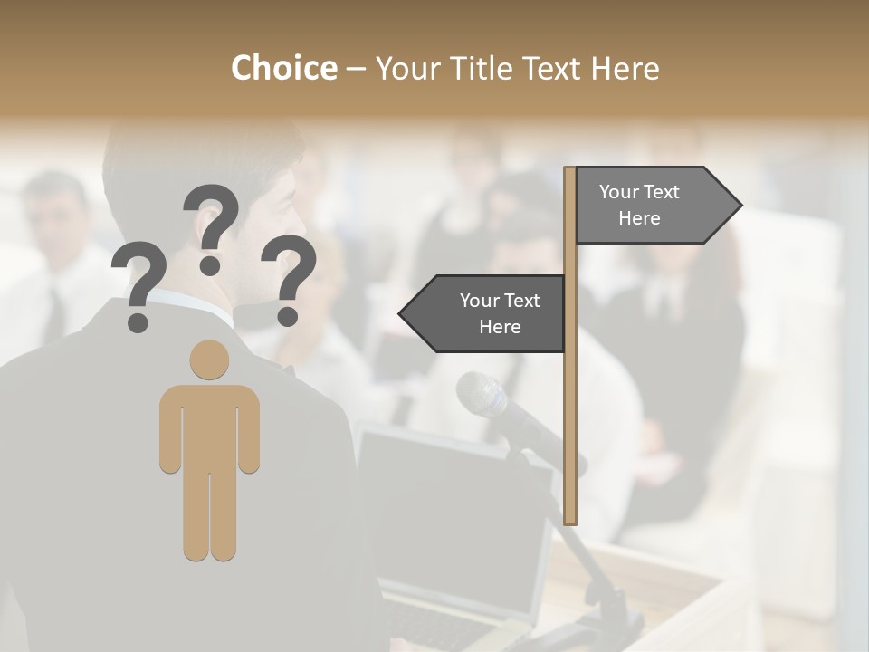 Corporate Executive People PowerPoint Template