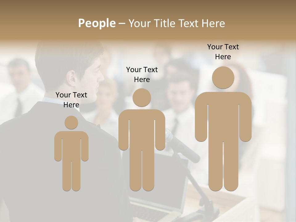 Corporate Executive People PowerPoint Template