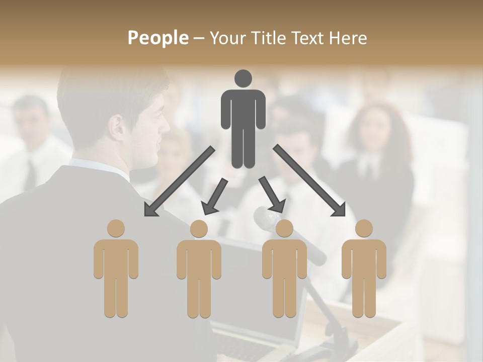 Corporate Executive People PowerPoint Template