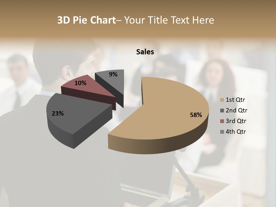Corporate Executive People PowerPoint Template