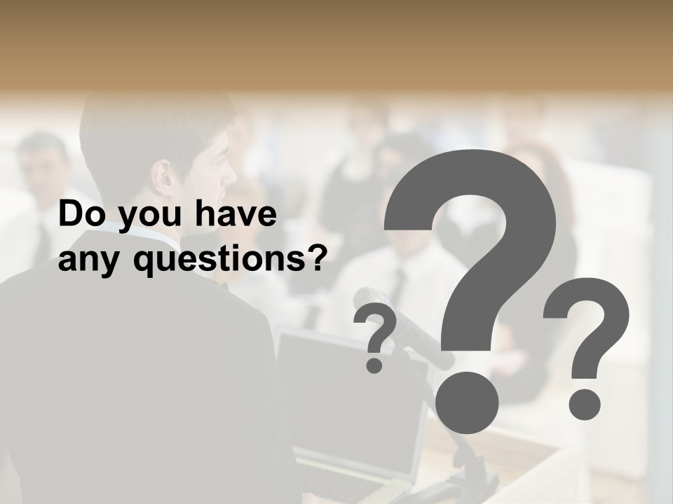 Corporate Executive People PowerPoint Template