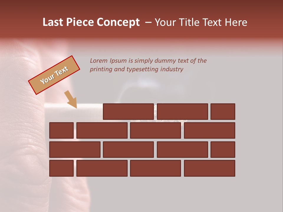 Cool Cancer Fingers PowerPoint Template