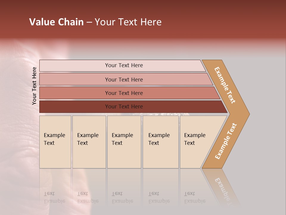 Cool Cancer Fingers PowerPoint Template