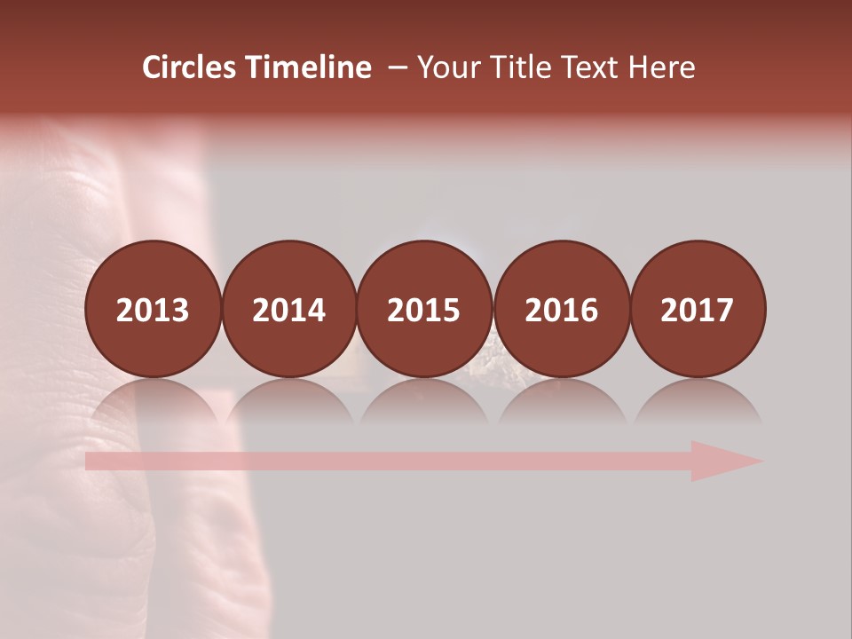 Cool Cancer Fingers PowerPoint Template