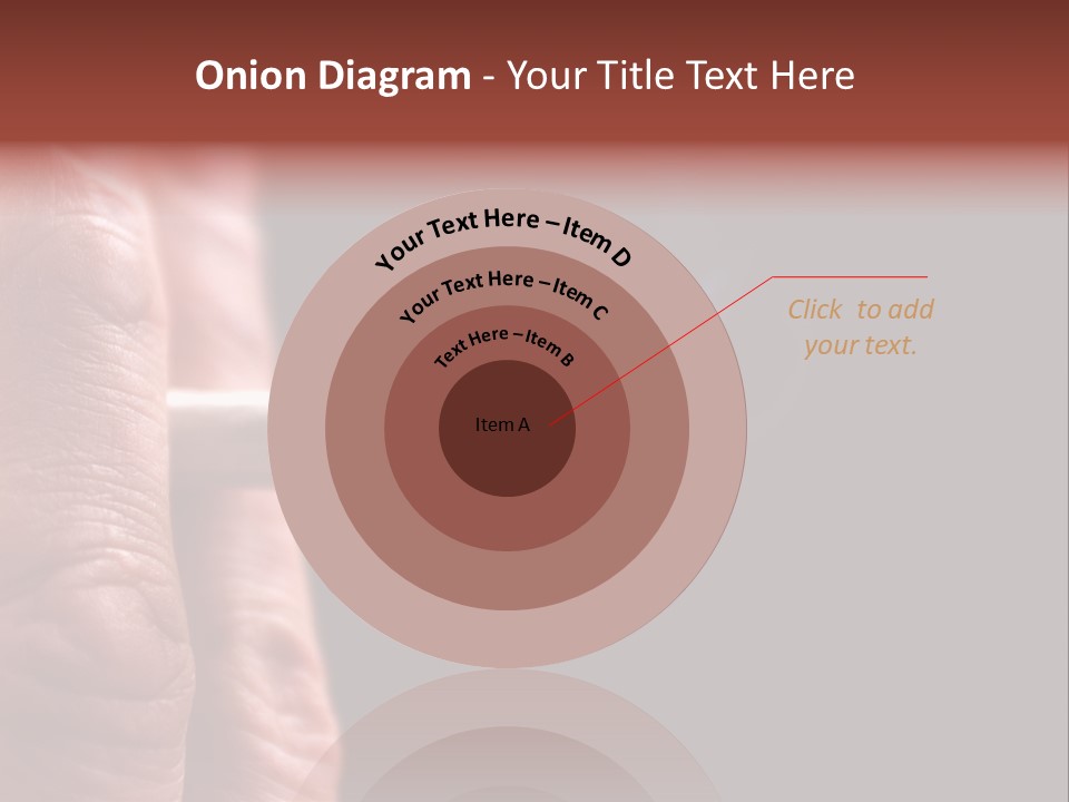 Cool Cancer Fingers PowerPoint Template