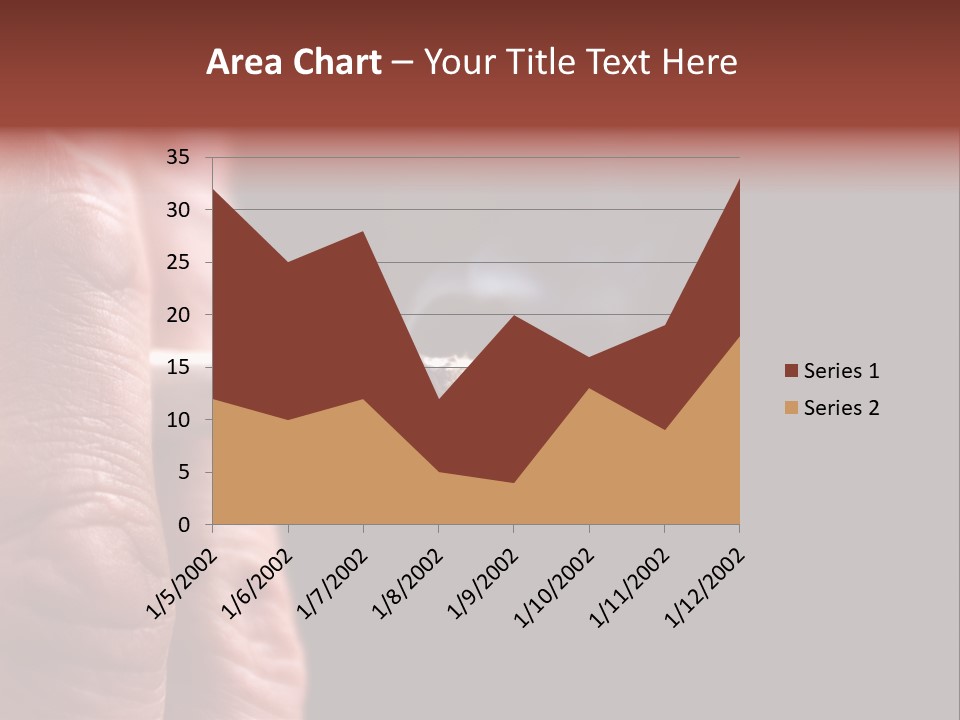 Cool Cancer Fingers PowerPoint Template