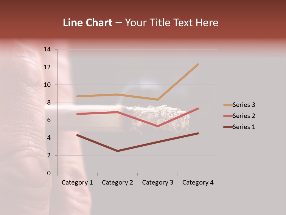 Cool Cancer Fingers PowerPoint Template