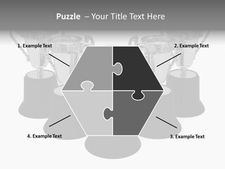 Copy Space Trophy First PowerPoint Template