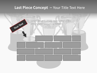Copy Space Trophy First PowerPoint Template